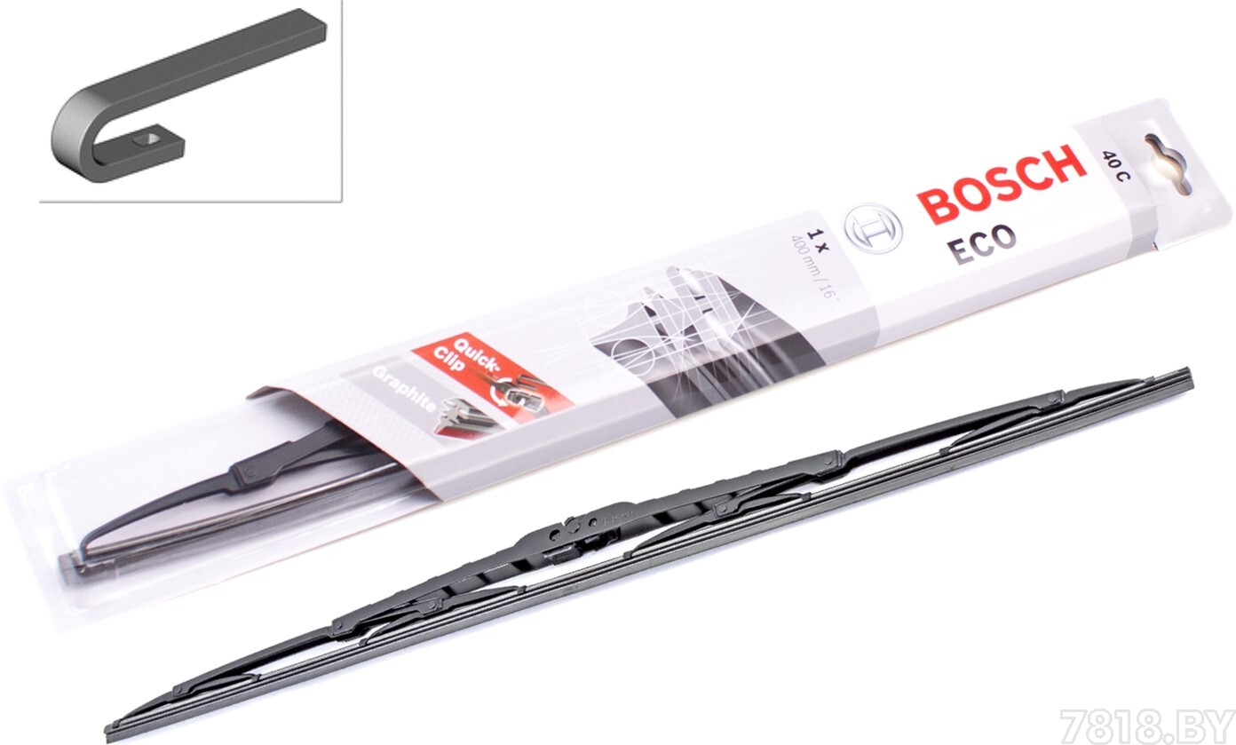 Щетка ст/очист. 400 мм ГАЗ 3110 3307 УАЗ ВАЗ-1118 (правая) ECO (BOSCH)