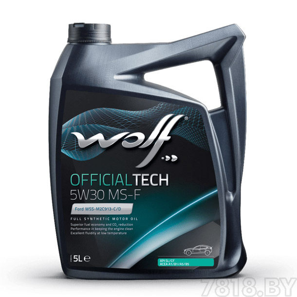 Wolf OfficialTech 5W-30 MS-F 5 л моторное масло (65609/5)