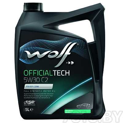 Wolf OfficialTech 5W-30 C2 5 л моторное масло (65610/5)