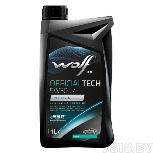 Wolf OfficialTech 5W-30 C4 1 л моторное масло (65608/1)