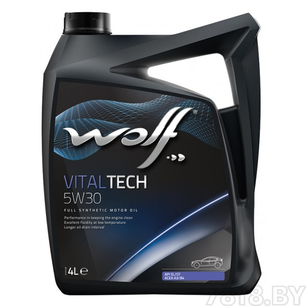 Wolf VitalTech 5W-30 4 л моторное масло (14115/4)
